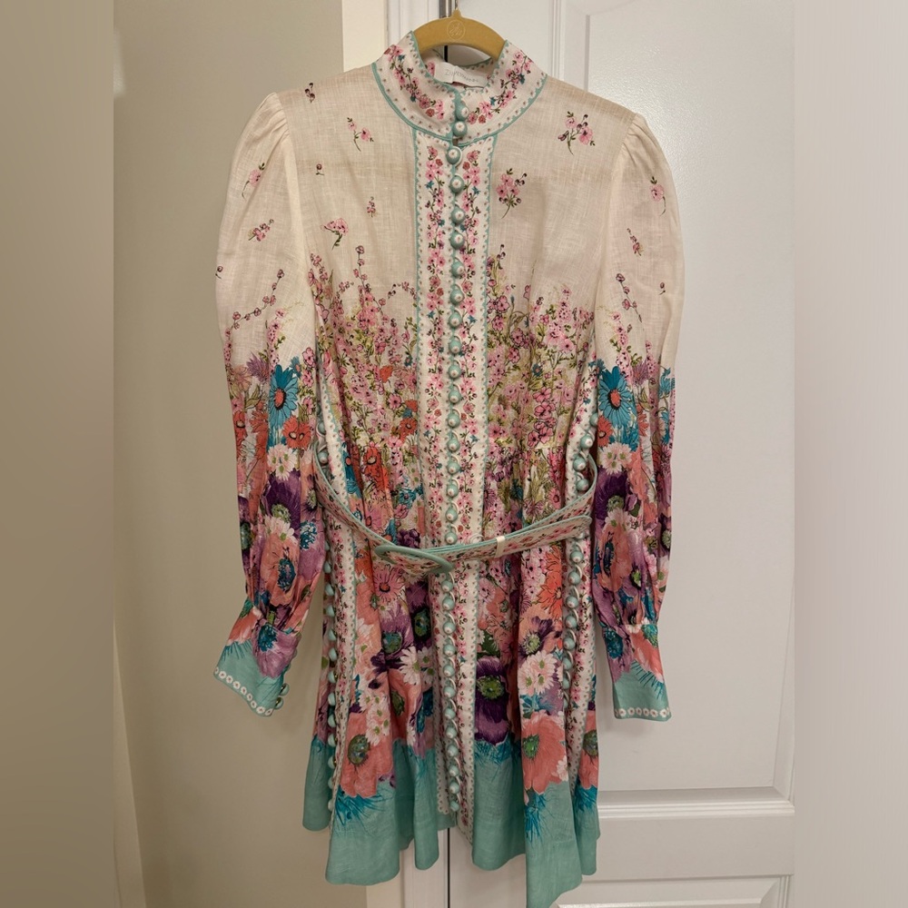 Zimmermann mini dress size AU 3 (US size 10)